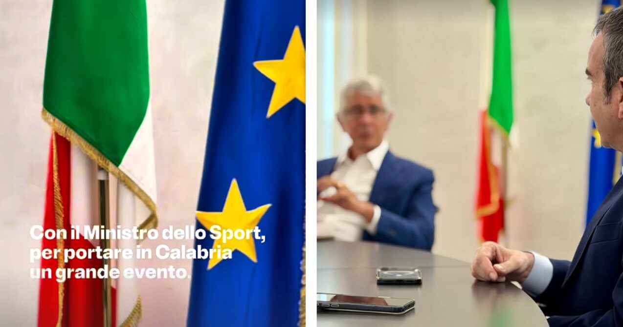Roberto Occhiuto e Andrea Abodi incontro