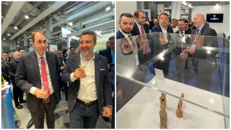 Sicilia al Vinitaly, Salvini: “crescita dovuta a cantieri aperti per 28 miliardi”. E cita il Ponte sullo Stretto