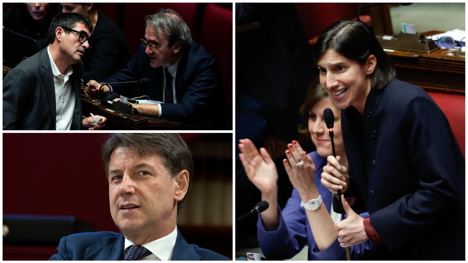 Schlein, Conte, Fratoianni, Bonelli
