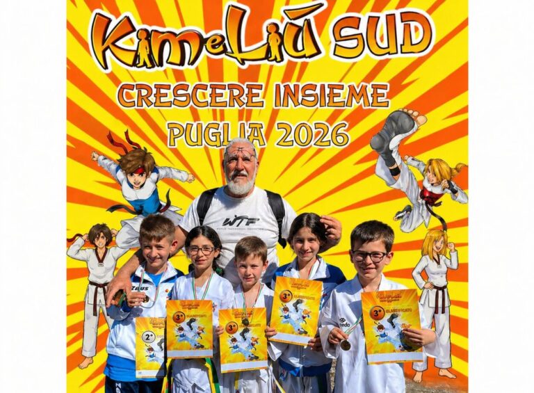 TKD Reggio Calabria, 5 giovani atleti brillano al “Kim e Liù Sud” di Bari | NOMI