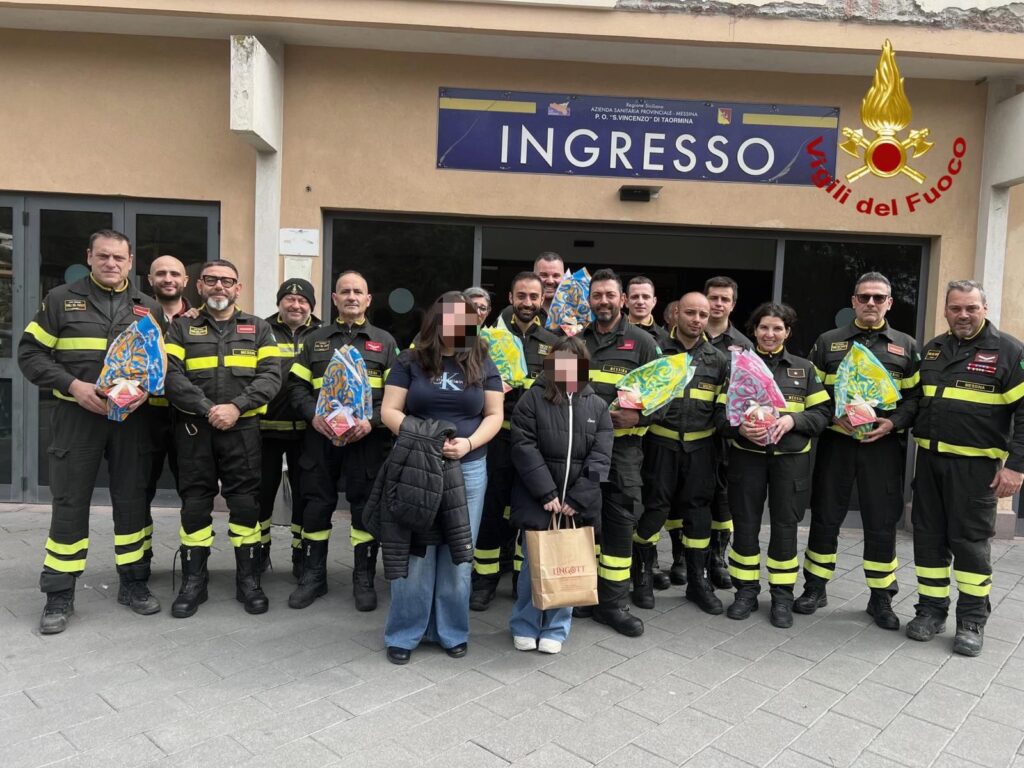 Uova Pompiere Ospedale Taormina