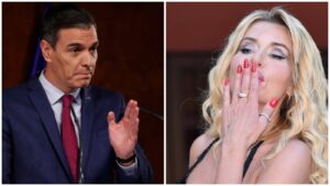 Valeria Marini e Pedro Sanchez