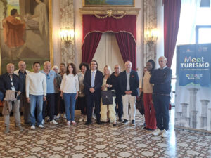 Versace e Latella con buyer turismo
