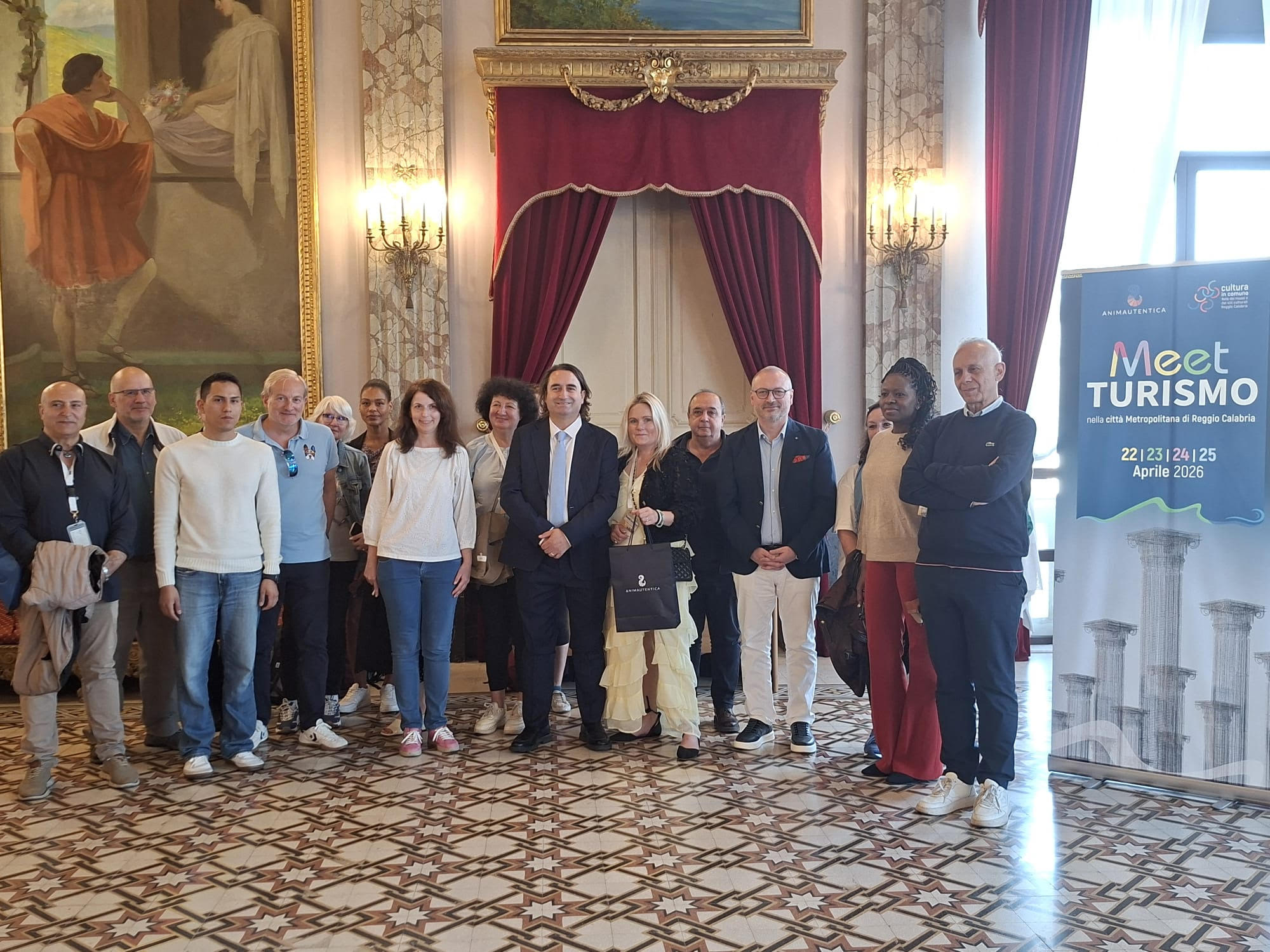 Versace e Latella con buyer turismo