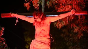 Via Crucis vivente Prumo Riparo e Cannavò