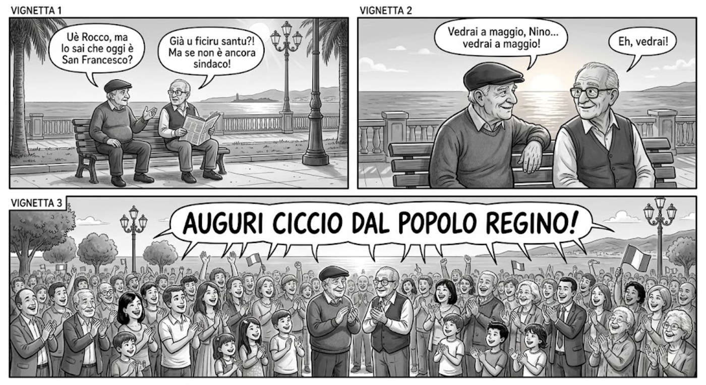 Vignetta auguri San Francesco