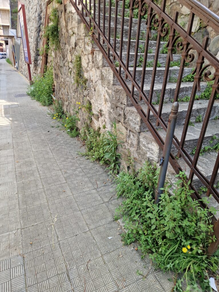 via Vincenzo Sacca' via Fiume e via Trieste
