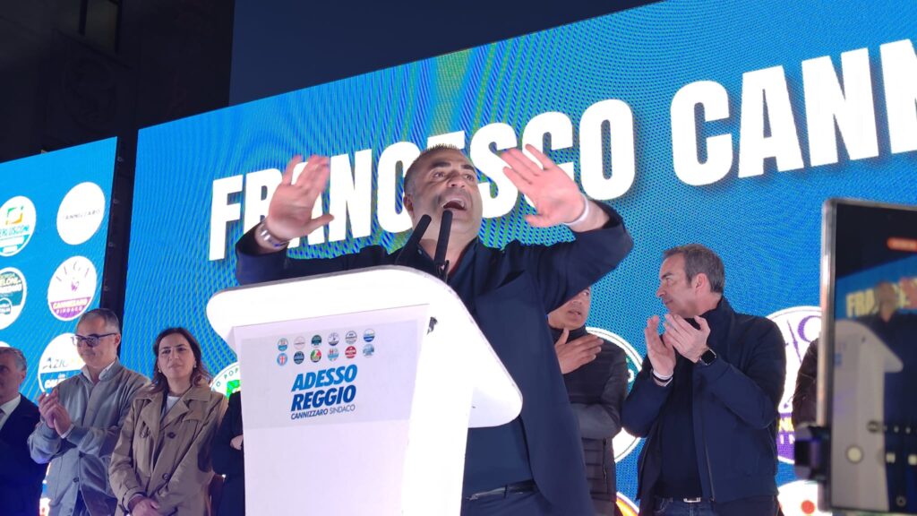 apertura campagna elettorale francesco cannizzaro a piazza de nava