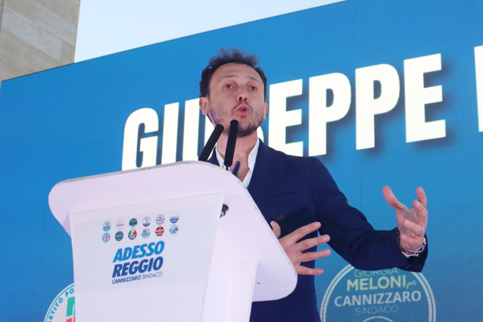 apertura campagna elettorale francesco cannizzaro a piazza de nava mattiani