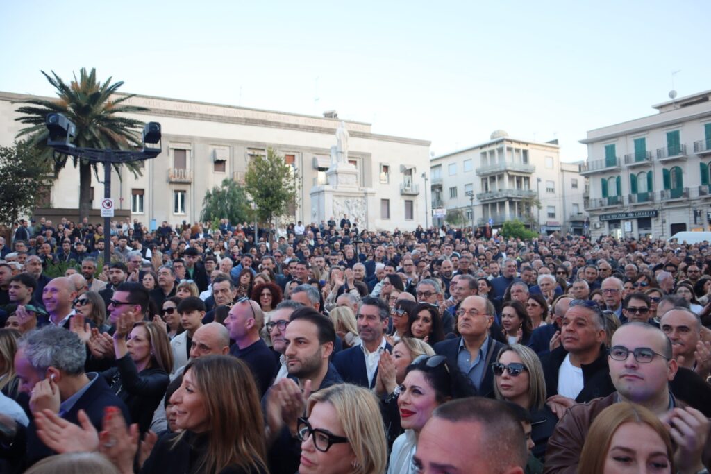 apertura campagna elettorale francesco cannizzaro a piazza de nava