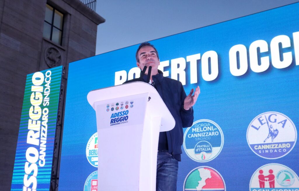 apertura campagna elettorale francesco cannizzaro a piazza de nava roberto occhiuto