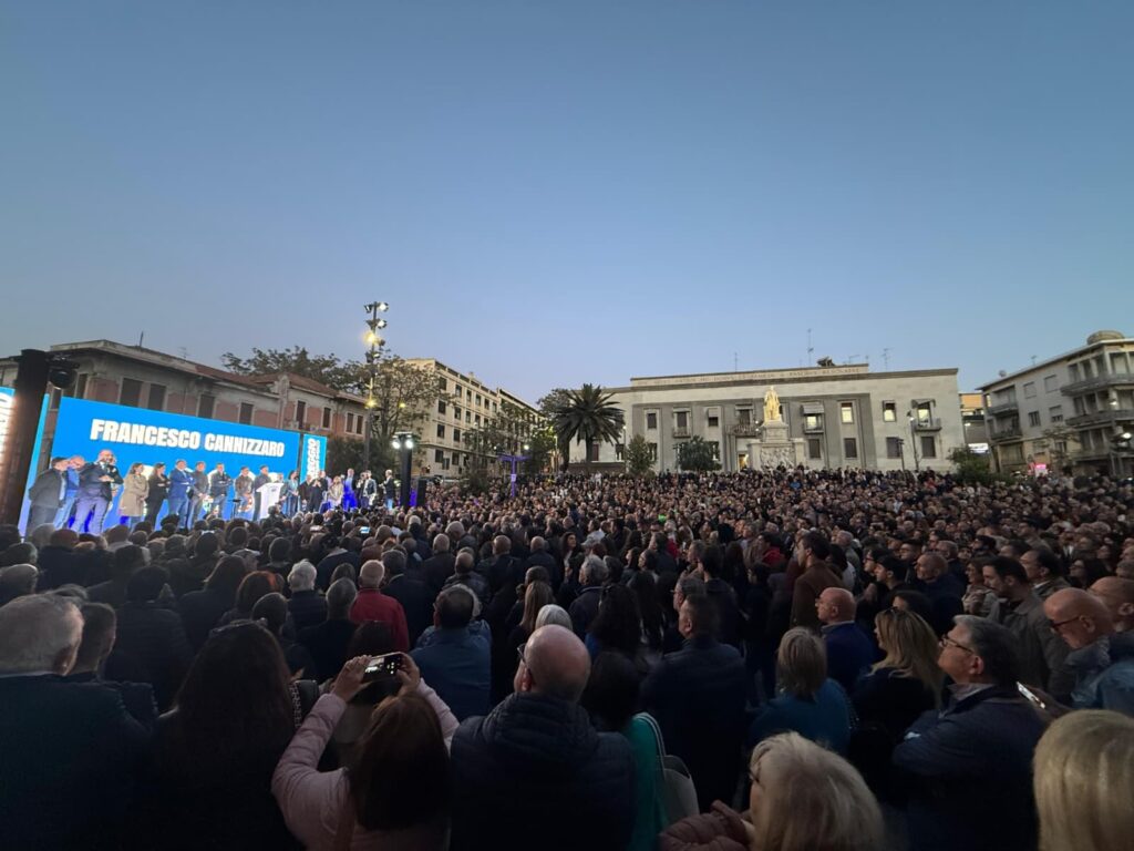 apertura campagna elettorale francesco cannizzaro a piazza de nava