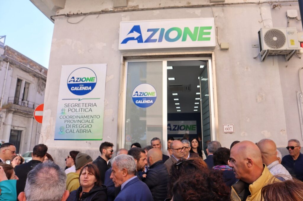 apertura segreteria di azione a reggio calabria
