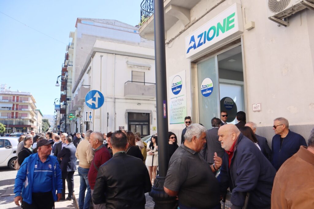 apertura segreteria di azione a reggio calabria