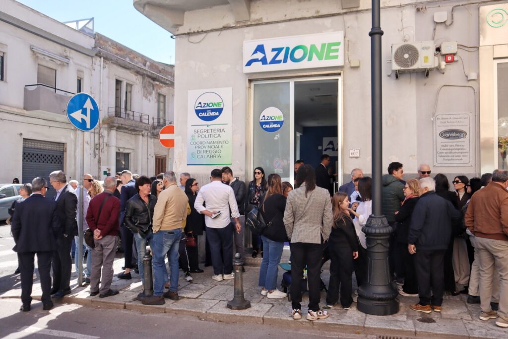 apertura segreteria di azione a reggio calabria