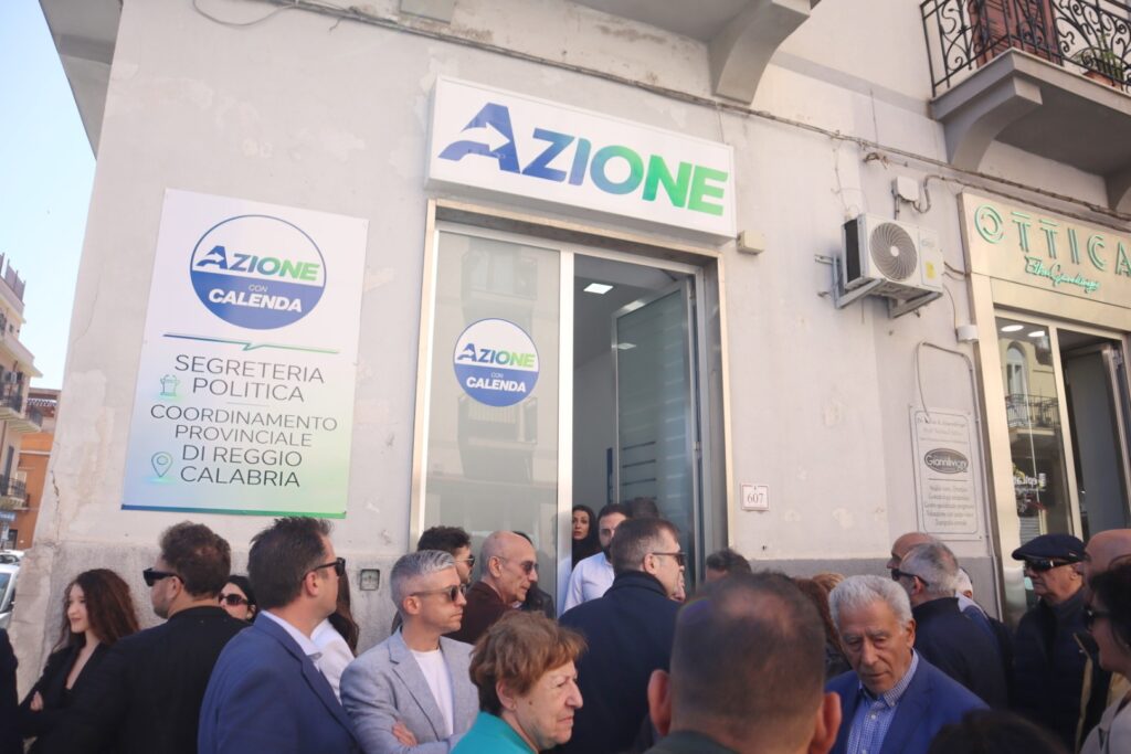apertura segreteria di azione a reggio calabria