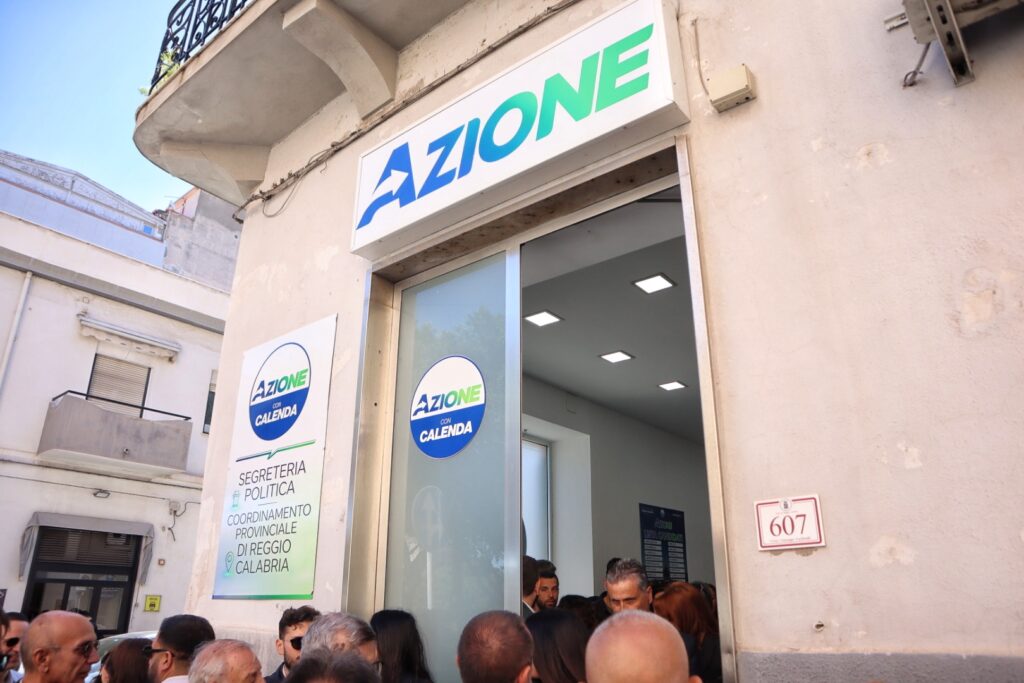 apertura segreteria di azione a reggio calabria