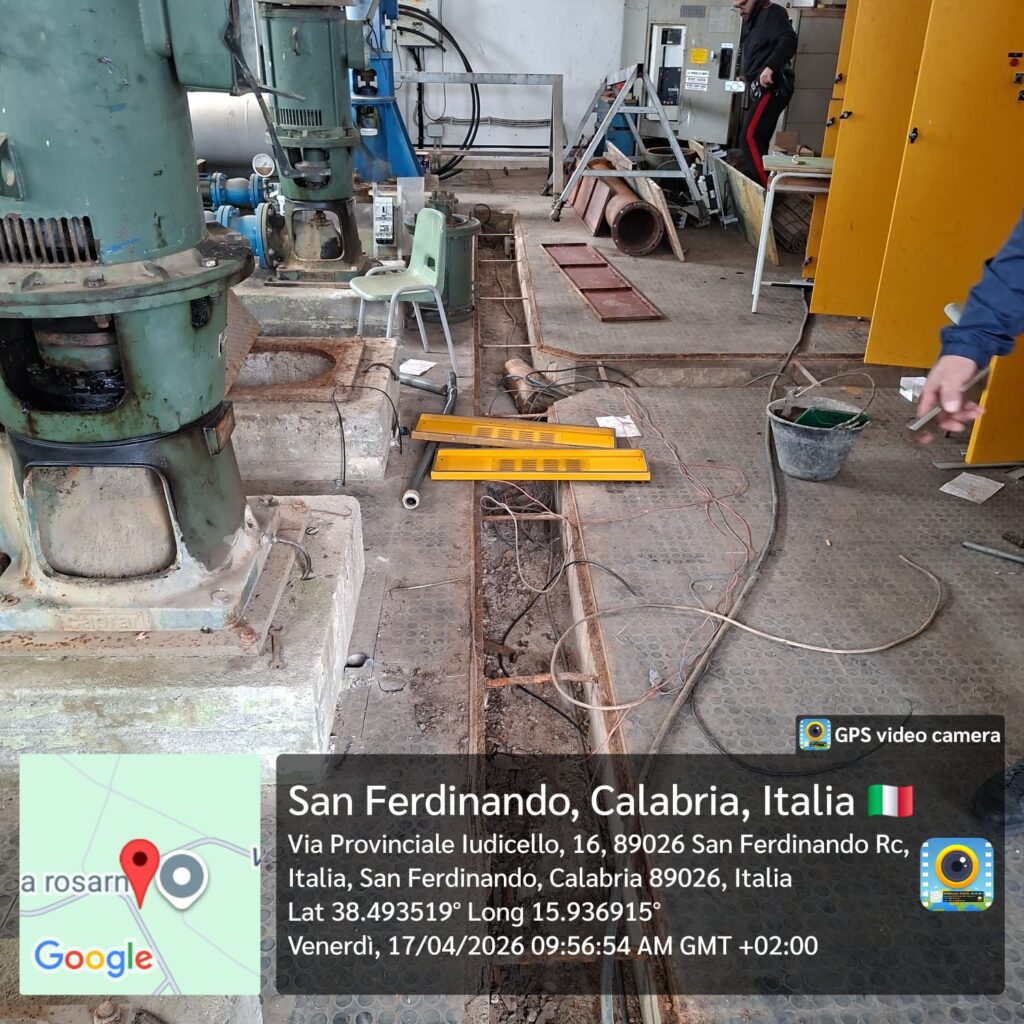 assalto impianto Vena