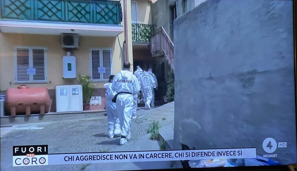 Macellaio oliveto fuori dal coro