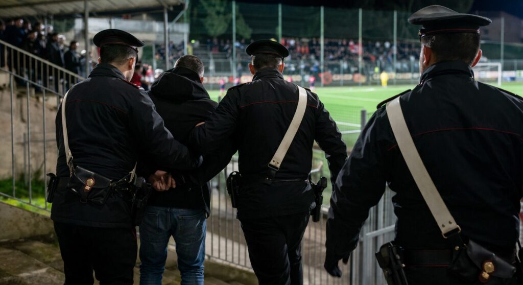carabinieri daspo stadio