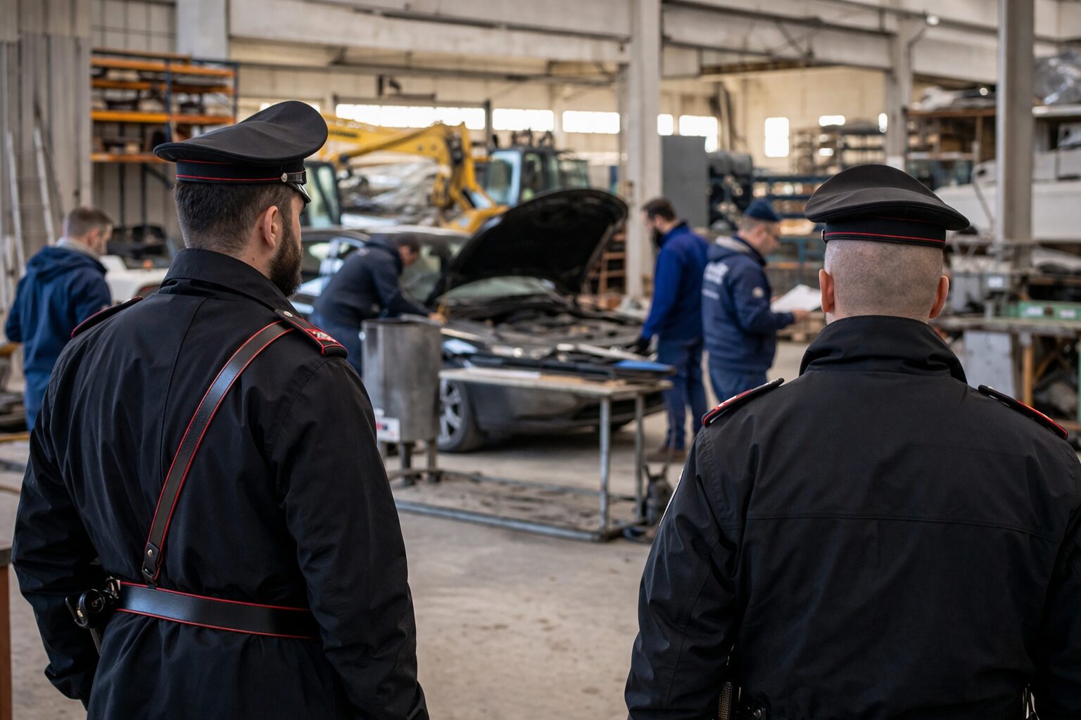 carabinieri officina