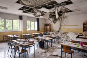cede controsoffitto scuola