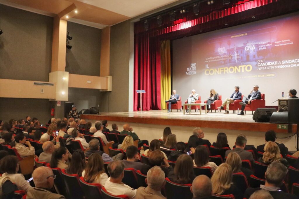 confronto 4 candidati sindaco odeon reggio calabria