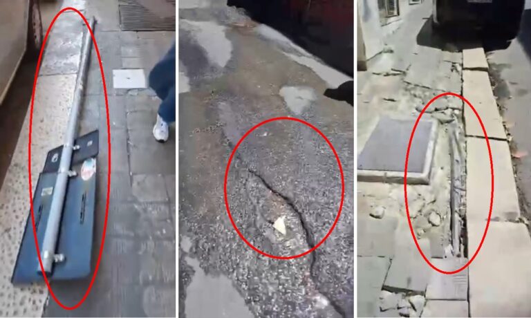 Via Giulia a Reggio Calabria: un angolo del centro storico abbandonato al degrado | VIDEO