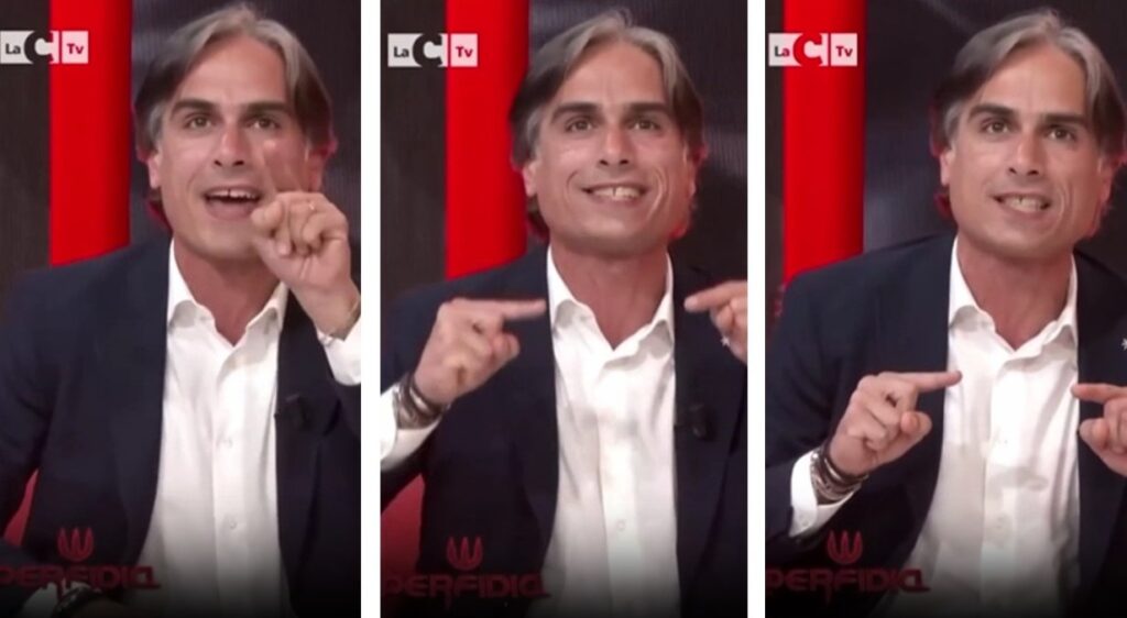 falcomatà arrabbiato in diretta tv