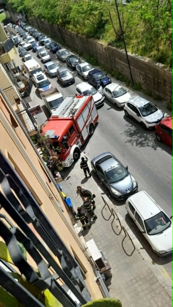 fuga di gas via petrara