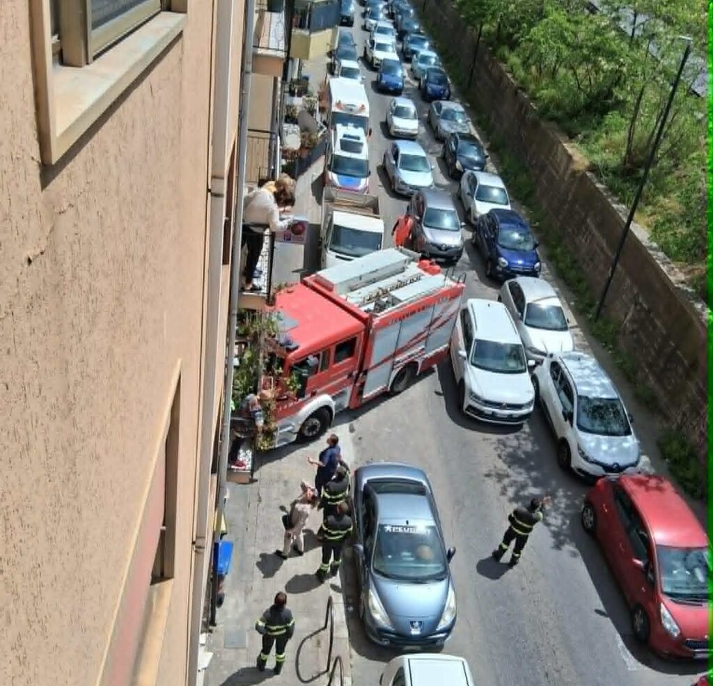 fuga di gas via petrara