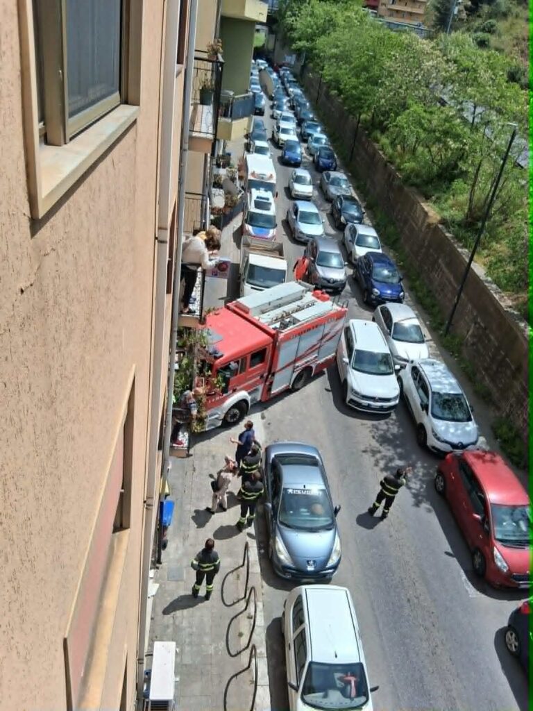 fuga di gas via petrara