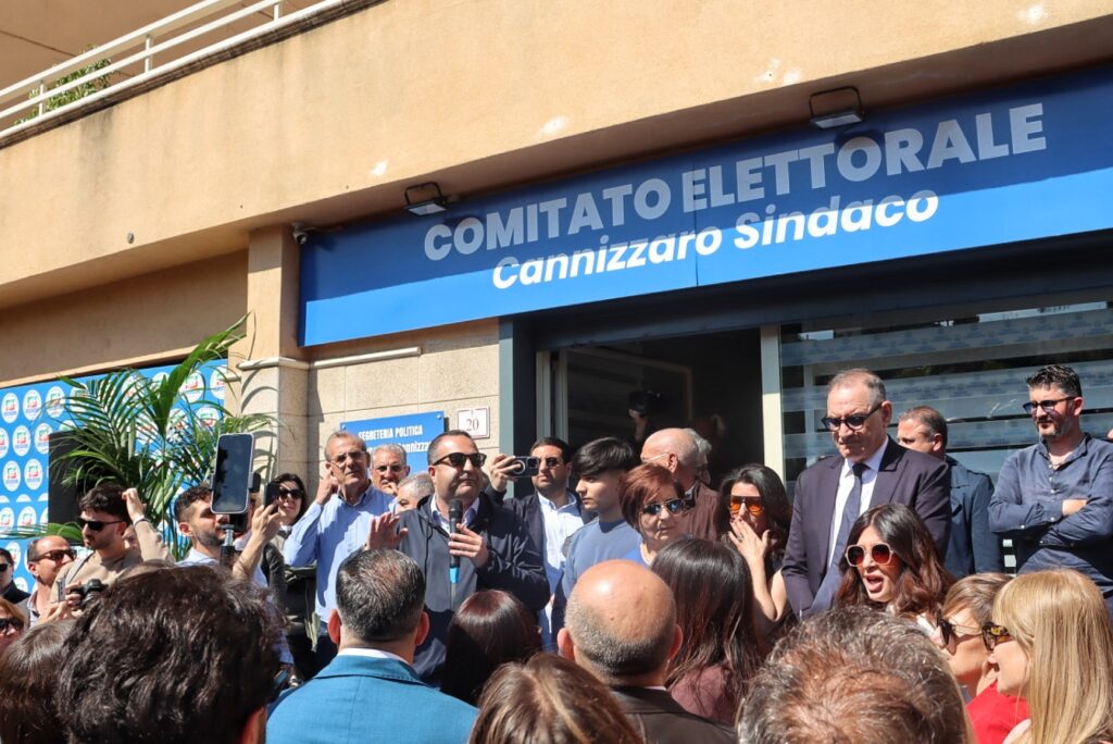inaugurazione segreteria politica Francesco Cannizzaro