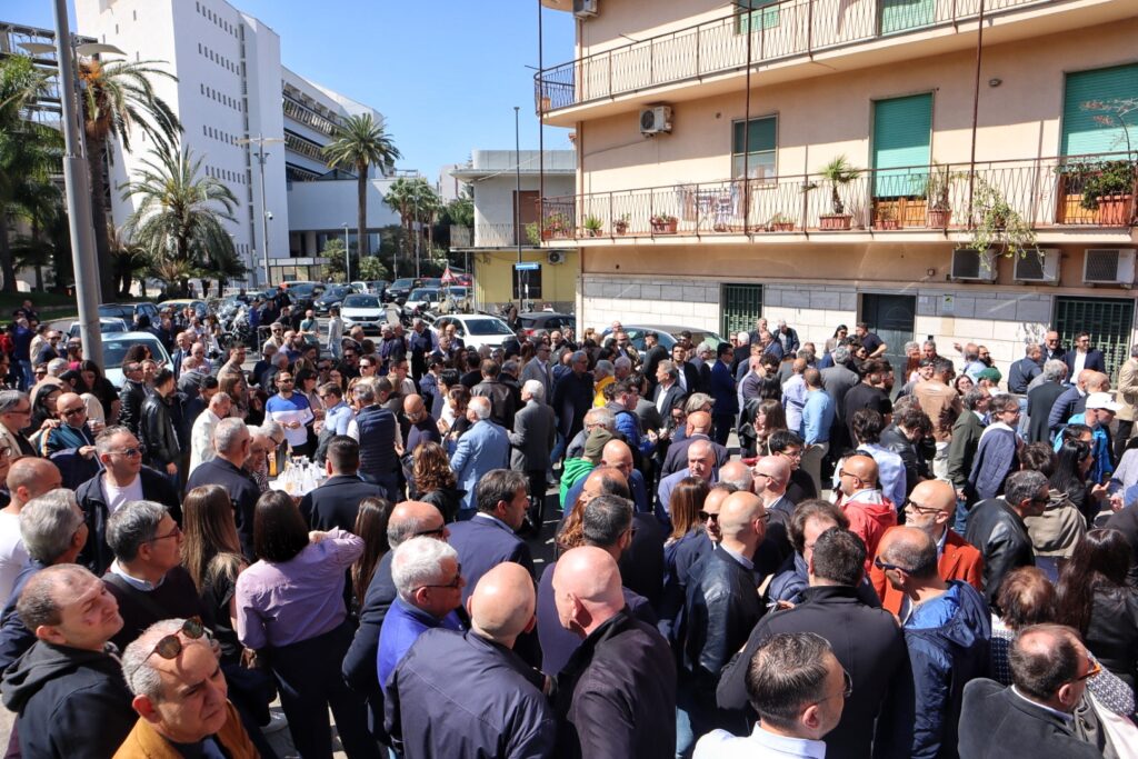 inaugurazione segreteria politica Francesco Cannizzaro