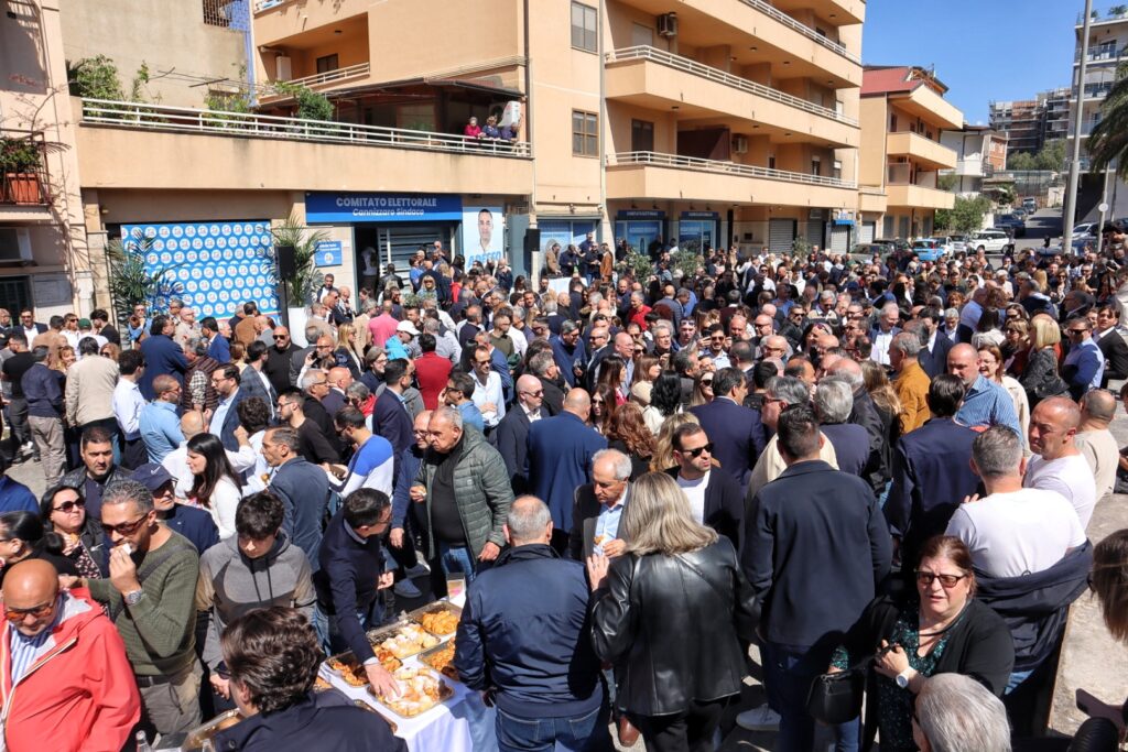 inaugurazione segreteria politica Francesco Cannizzaro