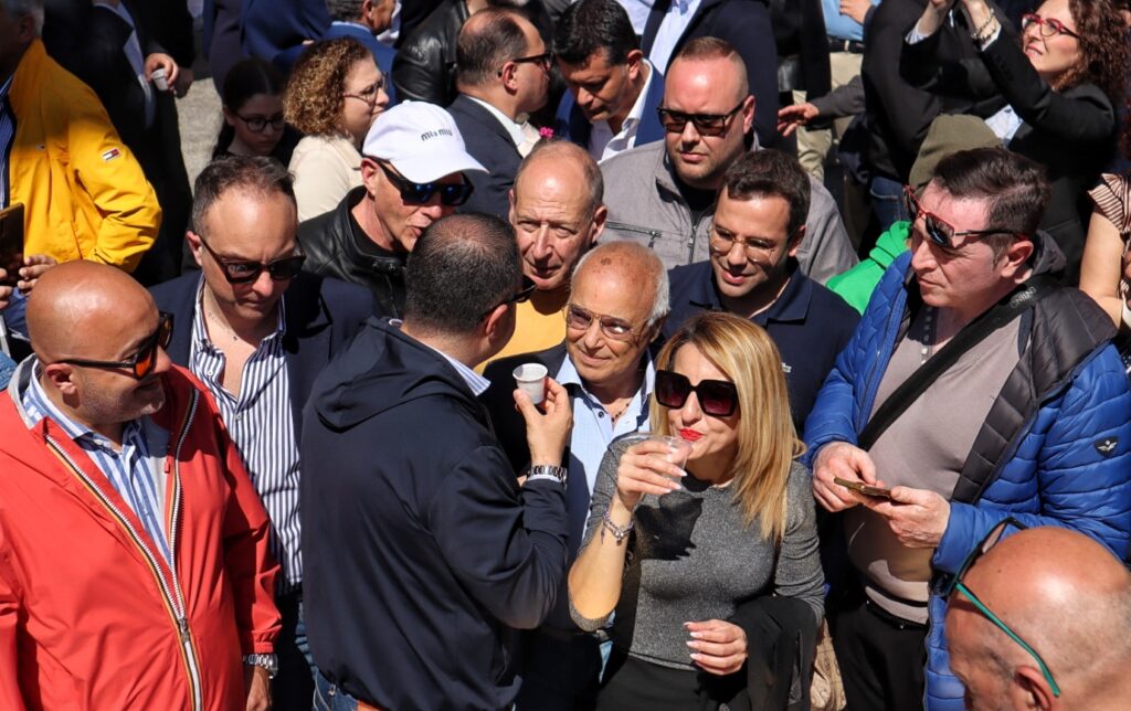 inaugurazione segreteria politica Francesco Cannizzaro