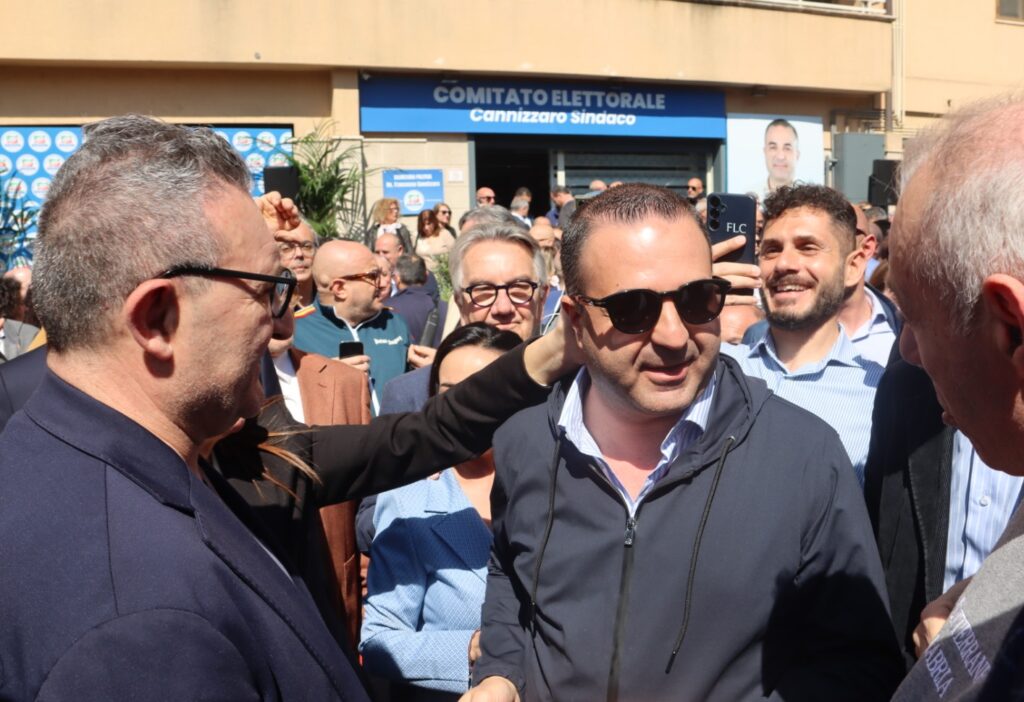inaugurazione segreteria politica Francesco Cannizzaro