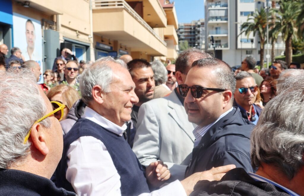 inaugurazione segreteria politica Francesco Cannizzaro