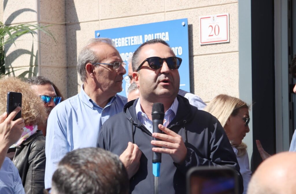 inaugurazione segreteria politica Francesco Cannizzaro