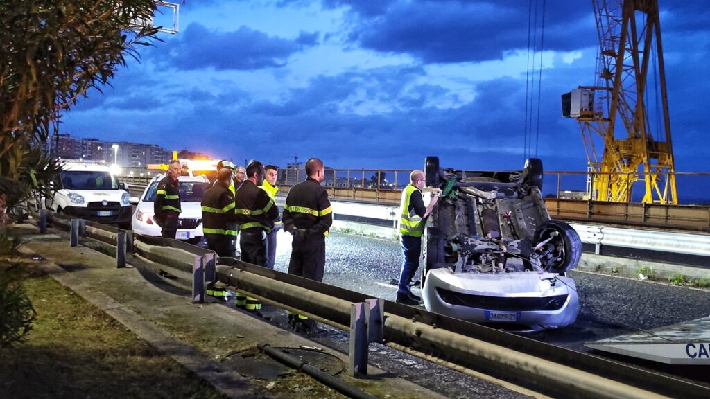 incidente tangenziale del porto