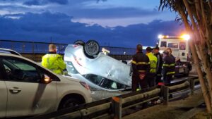 incidente tangenziale del porto