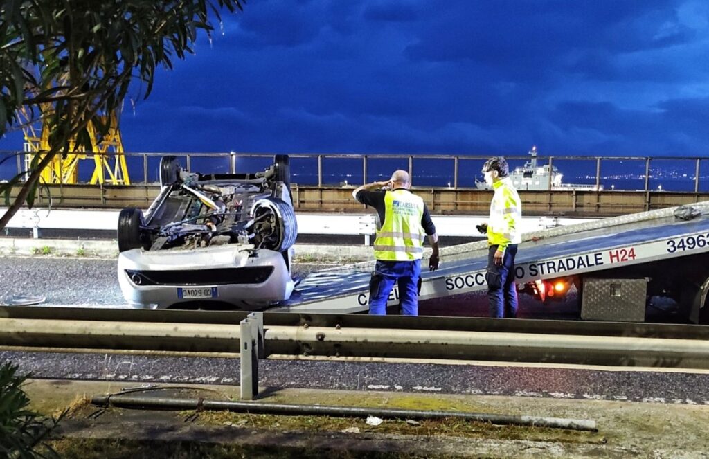 incidente tangenziale del porto