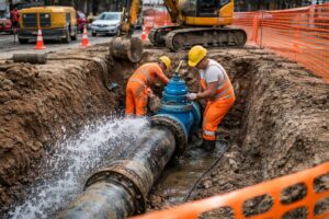 lavori condotta idrica