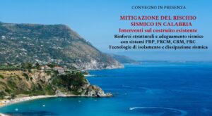 locandina evento mitigazione rischio sismico in calabria