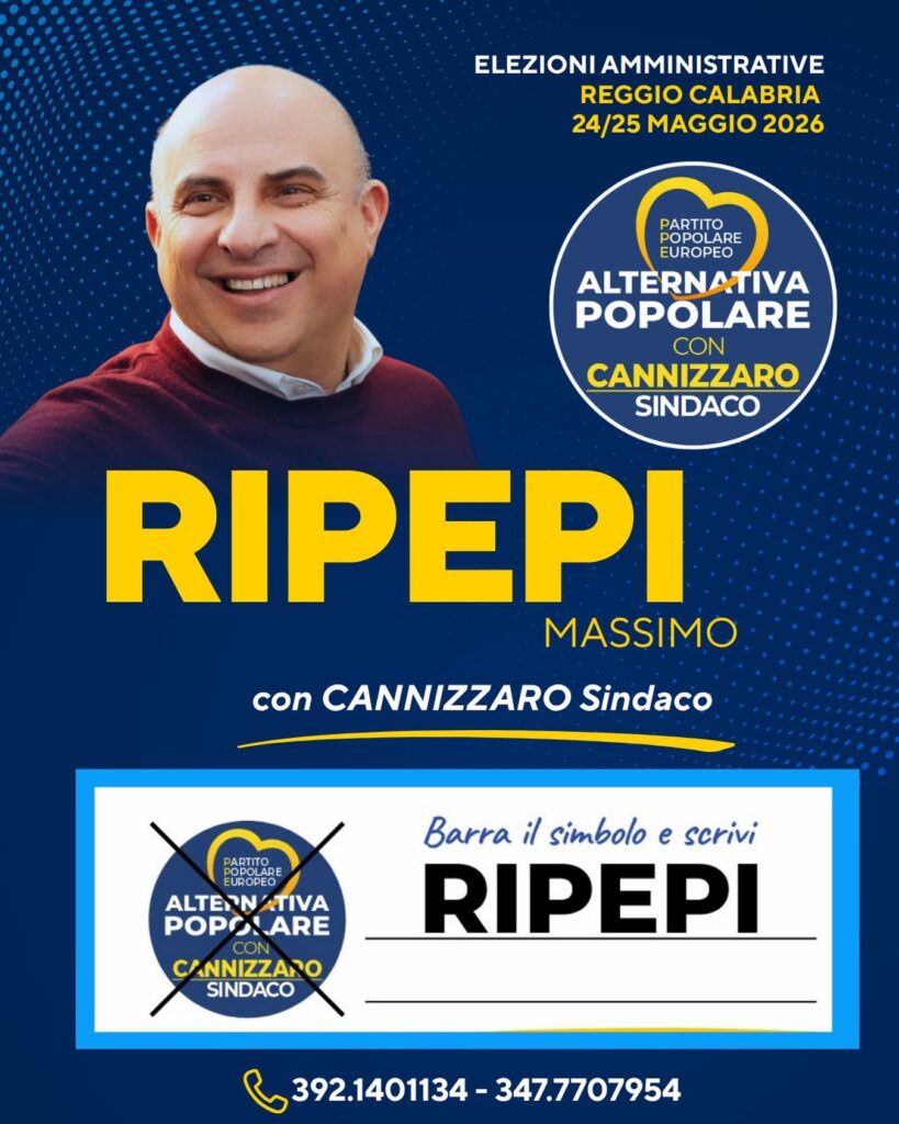 massimo ripepi foto lista elezioni