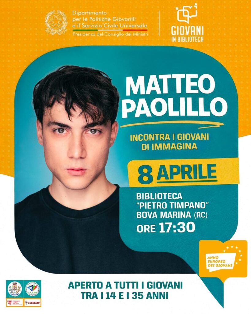 matteo paolillo ospite a bova marina