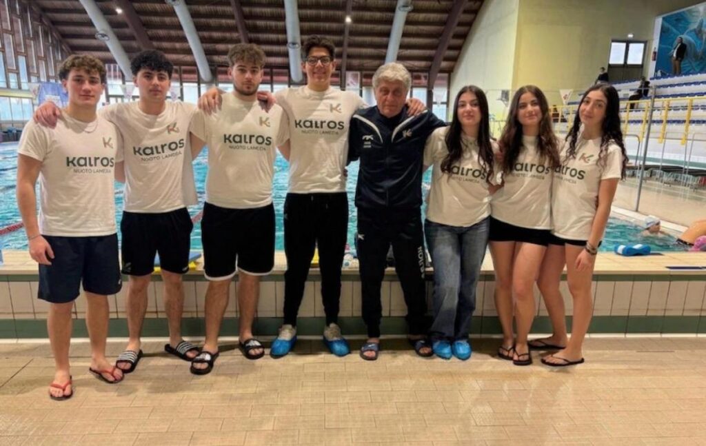 nuovi istruttori nuoto kairos lamezia