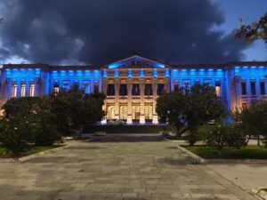 palazzo zanca blu