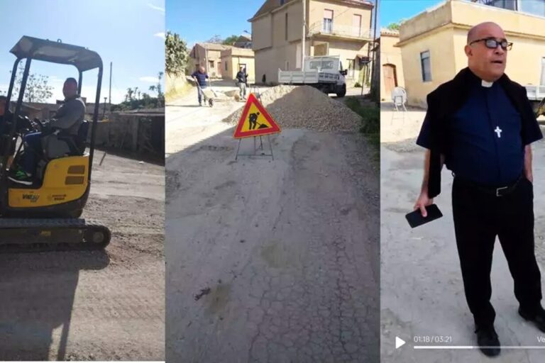 parroco ripara buche