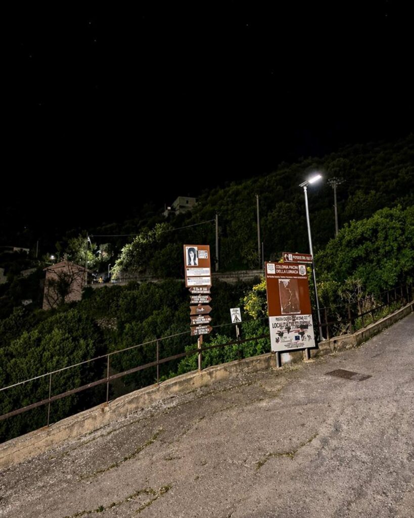 pentedattilo illuminato